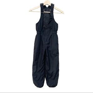 Vintage‎ 90s Raeurkrs Little Kids Black Adjustable Bib Snow Pants